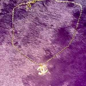 Beautiful Boutique Bought Brand New CC Necklace with beautiful rhinestones ! ❤️